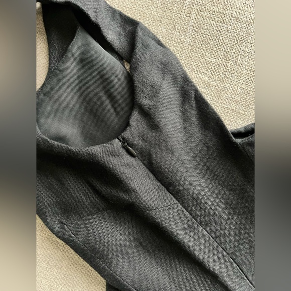 ST. AGNI square neck open  back mini dress - Picture 6 of 9